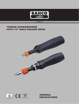 Bahco TSS600 Benutzerhandbuch