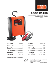 Schumacher Bahco BBCE12-15S Automatic Battery Charger with Supply Mode Bedienungsanleitung