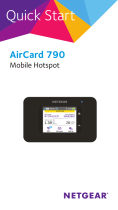 Netgear AC790 - AirCard 790 Mobile Hotspot Bedienungsanleitung