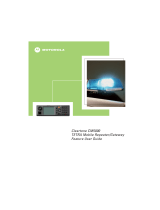 Motorola CLEARTONE CM5000 Benutzerhandbuch