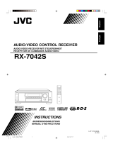 JVC RX-7042SE Bedienungsanleitung