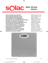 Solac PD7621 Bedienungsanleitung