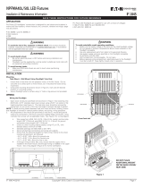 Eaton CROUSE-HINDS NPFMA40L Installation & Maintenance Information