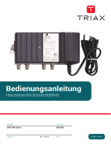 Triax GHV 900 Series Benutzerhandbuch