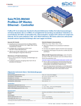SBC PCD3.M6560 Profibus DP Master, up to 1023 I/O Datenblatt