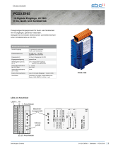 SBC PCD3.E165 Dig. inp. module, 16 inp., 24 VDC, 8 ms Datenblatt