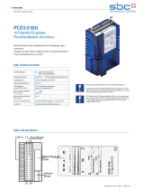 SBC PCD3.E160 16 digital inp, 8 ms, ribbon cable conn Datenblatt