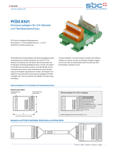 SBC PCD2.K521 System adapter for 16 I/O Datenblatt