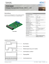 SBC PCD2.W200 Analogue inputs, 0…10 V, 10 bit Datenblatt