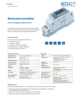 SBC EMD1 - Single-phase energy meter Datenblatt