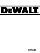 DeWalt D21510 Bedienungsanleitung