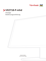 ViewSonic VX2718-P-MHD Benutzerhandbuch