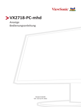 ViewSonic VX2718-PC-MHD-S Benutzerhandbuch
