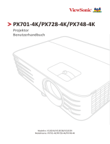 ViewSonic PX748-4K-S Benutzerhandbuch