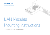 Sophos SG 230 Mounting instructions