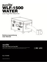 EuroLite WLF-1500 Water Low Fog PRO Benutzerhandbuch
