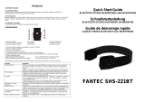 Fantec SHS-221BT Schnellstartanleitung