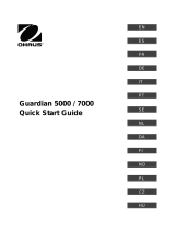 Ohaus CG-9506-01 Schnellstartanleitung