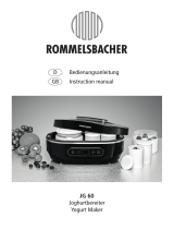 Rommelsbacher JG 60 Benutzerhandbuch