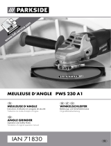 Parkside PWS 230 A1 ANGLE GRINDER Operation and Safety Notes