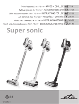 eta Supersonic Wash 5231 90000 Bedienungsanleitung
