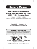 Tripp Lite Owner's Manual U444-06N-H3UC2 Bedienungsanleitung