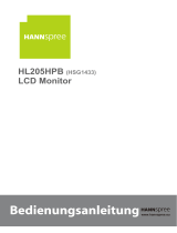 Hannspree HL205HPB Benutzerhandbuch