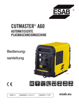 ESAB CUTMASTER® A60 Automated Plasma Cutting System Benutzerhandbuch