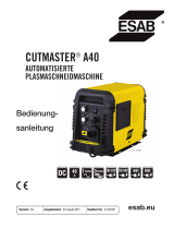 ESAB CUTMASTER® A40 Automated Plasma Cutting System Benutzerhandbuch