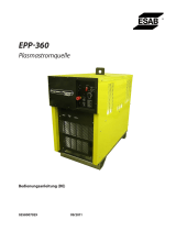 ESAB EPP-360 Plasma Power Source Benutzerhandbuch