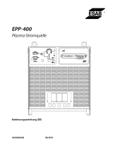 ESAB EPP-400 Plasma Power Source Benutzerhandbuch