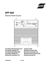 ESAB EPP-600 Plasma Power Source Benutzerhandbuch