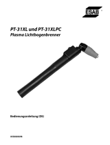 ESAB PT-31XL and PT-31XLPC Plasma Arc Cutting Torches Benutzerhandbuch