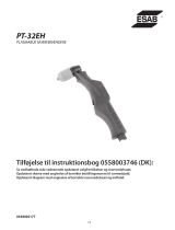 ESAB PT-32EH Plasmarc Cutting Torches Benutzerhandbuch