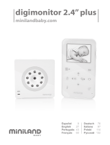 Miniland Baby digimonitor 2.4" plus Benutzerhandbuch