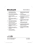 EINHELL TE-CD 18/48 Li-i (2x2,0Ah) Benutzerhandbuch
