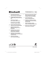 EINHELL Expert TE-SM 36/210 Li - Solo Benutzerhandbuch