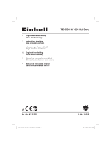 EINHELL Expert TE-CS 18/165-1 Li - Solo Benutzerhandbuch