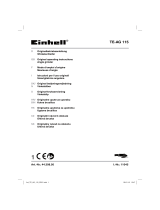 EINHELL Expert TE-AG 115 Benutzerhandbuch