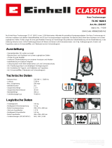 EINHELL TC-VC 1820 S Product Sheet