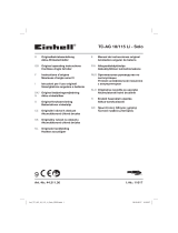 EINHELL TC-AG 18/115 Li-Solo Benutzerhandbuch