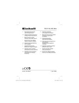 Einhell Professional TE-CI 18 Li Brushless-Solo Benutzerhandbuch