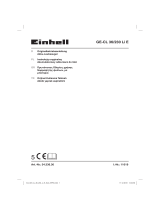 EINHELL GE-CL 36/230 Li E -Solo Benutzerhandbuch