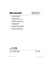 EINHELL Expert GE-WS 18/75 Li Benutzerhandbuch