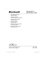 EINHELL Expert GE-CM 36/37 Li Benutzerhandbuch