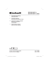 EINHELL GE-CM 36/37 Li (2x3,0Ah) Benutzerhandbuch