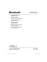 EINHELL Expert GE-CM 18/33 Li (1x4,0Ah) Bedienungsanleitung