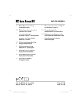 EINHELL Expert GE-CM 18/33 Li (1x4,0Ah) Bedienungsanleitung