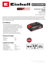 EINHELL 18V 2,5Ah Power X-Change Product Sheet