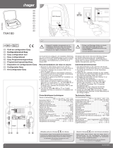 Hager TXA100 Schnellstartanleitung